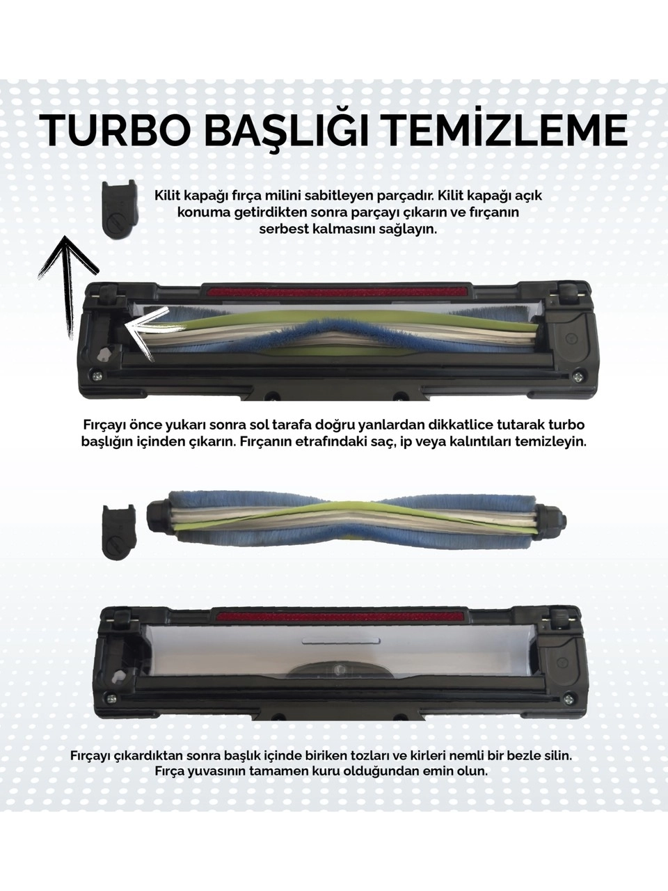 Fantom Siyah Pratik 1200 Pratik S Uyumlu Turbo Başlık( Sert Zemin Turbo Başlık