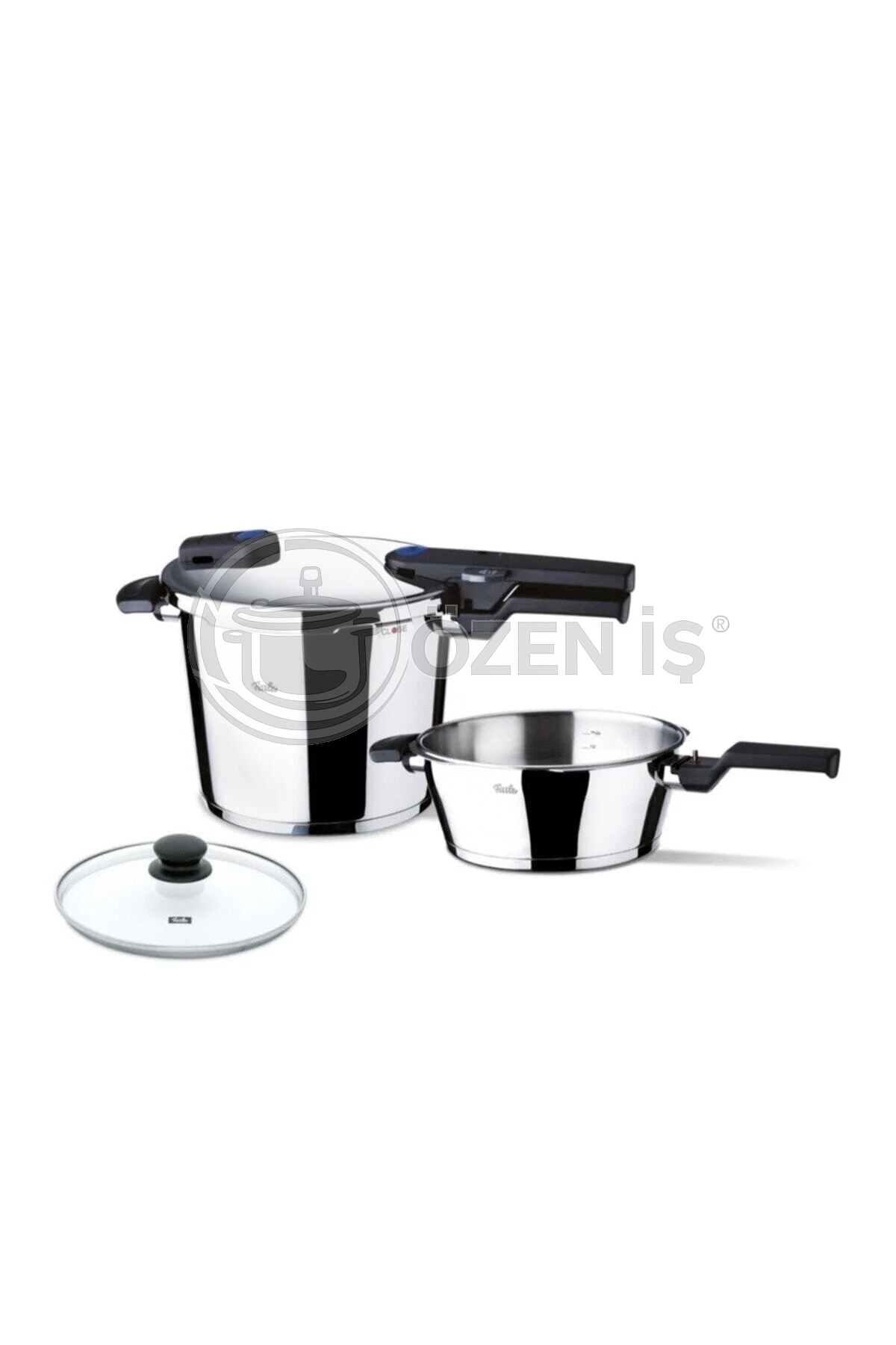 Fissler Vitaquick Bluepoint  Düdüklü Tencere 6 + 3.5 L