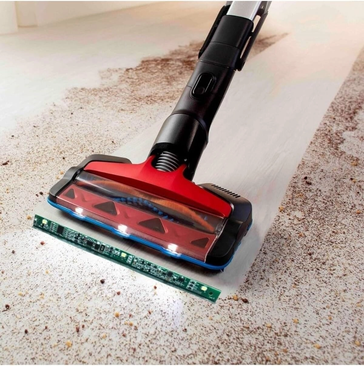 Philips XC 7040 SpeedPro Max ile Uyumlu Emici Başlık Led Kartı, Siyah