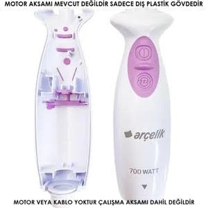 Blender Gövde Arçelik Breffo Beyaz 0057 