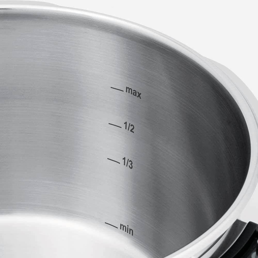 Fissler 2.5  lt  Düdüklü Tencere Tek Alt gövde vitavit Taban 
