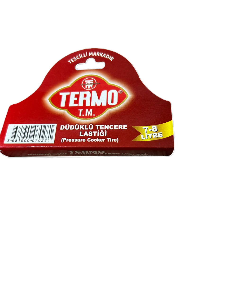 Termo Düdüklü Tencere lastiği silikon 7-8  litre ORJİNAL