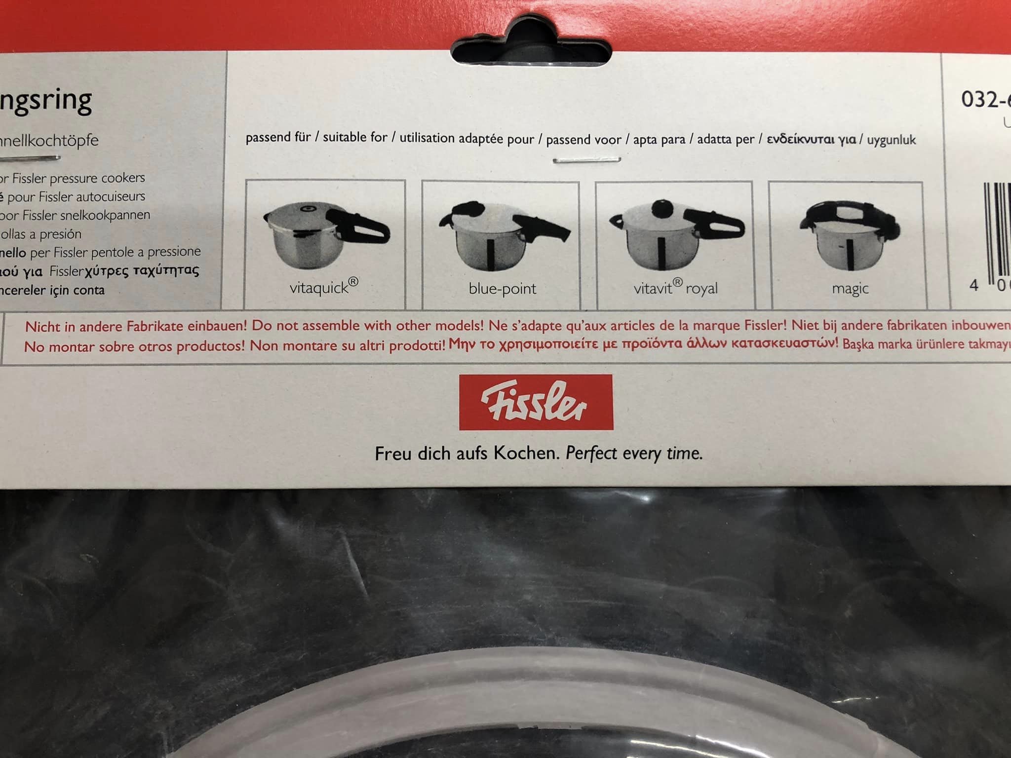 Fissler düdüklü tencere lastiği Eski Model 18 Cm