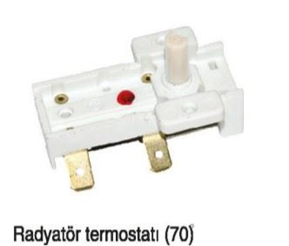 Termostat No:08 Radyatör 70 Derece /4040